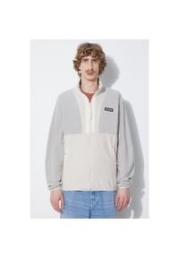 columbia - Polar Sportowy Męski Columbia Back Bowl Fleece Lightweight. Kolor: szary. Materiał: polar