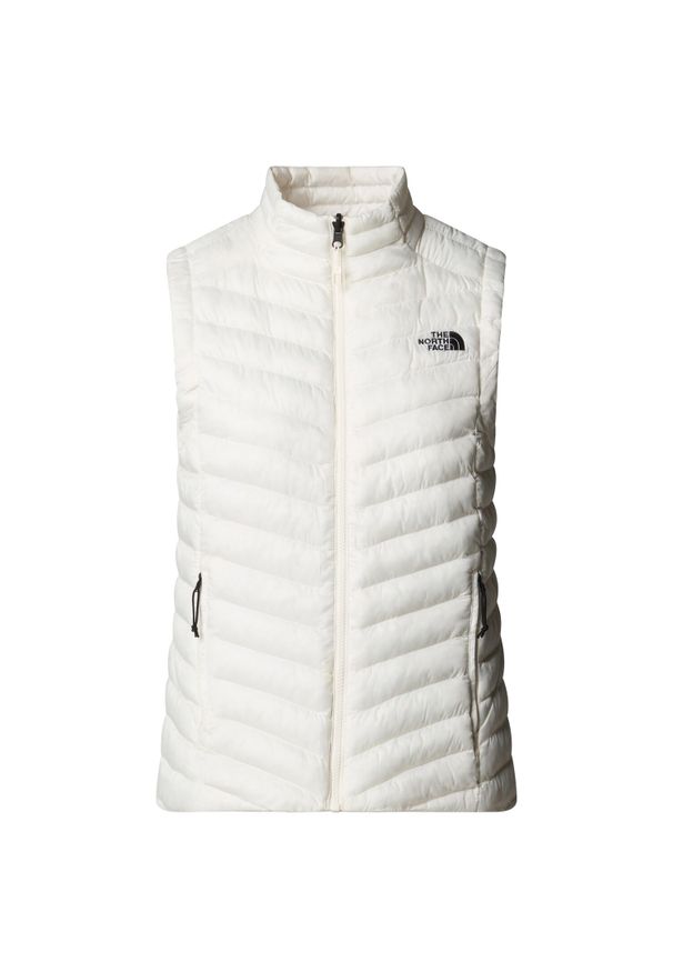 The North Face - Kamizelka turystyczna damska W Huila Synth Vest. Kolor: beżowy. Materiał: poliester