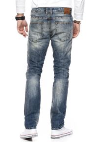 Tom Tailor - TOM TAILOR SPODNIE MĘSKIE AEDAN SLIM VINTAGE BLUE DENIM 6203519.00.12 COL. 1074. Stan: obniżony. Styl: vintage #8