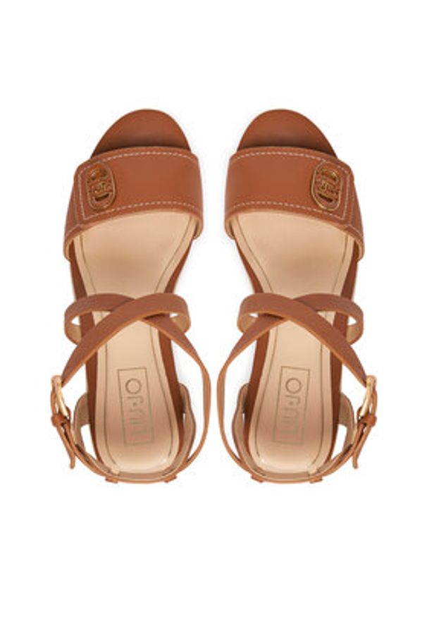 Liu Jo Espadryle Bali 01 SA6083 P0102 Brązowy. Kolor: brązowy. Materiał: skóra