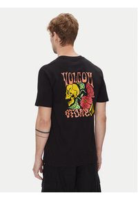 Volcom T-Shirt Tooflow A3512551 Czarny Classic Fit. Kolor: czarny. Materiał: bawełna #4