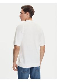 BOSS Sweter Kencel 50545678 Biały Regular Fit. Kolor: biały. Materiał: syntetyk #4