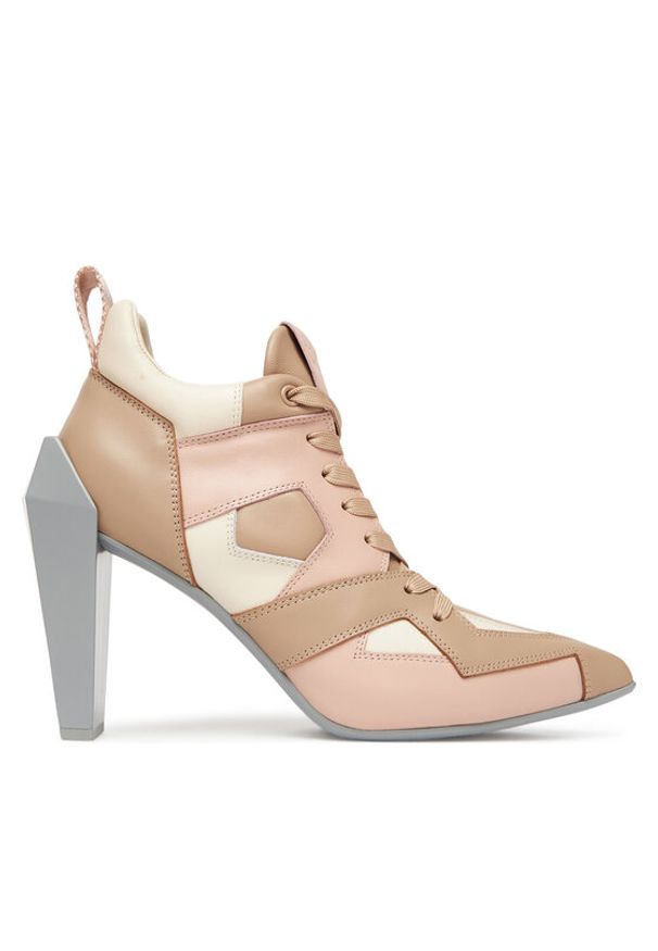 United Nude Półbuty Gem Sneaker Hi 1096386116 Beżowy. Kolor: beżowy. Materiał: skóra