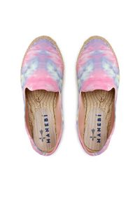 Manebi Espadryle Slippers W T 2.2 N0 Różowy. Kolor: różowy. Materiał: materiał #8