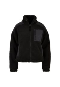 Damski polar Urban Classics. Kolor: czarny. Materiał: polar. Sezon: zima #1