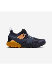 NEWFEEL - Buty do nordic walking męskie Newfeel NW 500. Kolor: brązowy, wielokolorowy, żółty, szary. Materiał: materiał. Szerokość cholewki: normalna. Sport: turystyka piesza