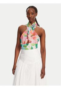 BARDOT - Bardot Bluzka Fontes Halter 59898TB Kolorowy Regular Fit. Typ kołnierza: dekolt halter. Materiał: syntetyk. Wzór: kolorowy #1
