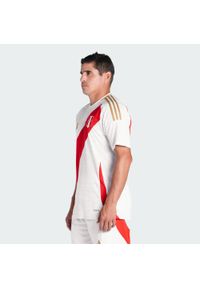 Adidas - Koszulka Peru 24 Home. Kolor: biały. Materiał: materiał