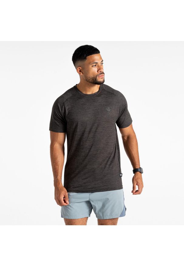 DARE 2B - Koszulka Persist Mens Active. Kolor: szary. Materiał: skóra, materiał. Sport: turystyka piesza