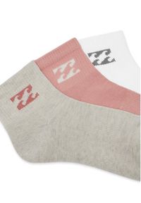 Billabong Skarpety AS_BILLABONG_03Z_SS25 (3-PACK) Kolorowy. Materiał: poliester, materiał. Wzór: kolorowy