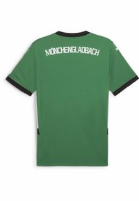 Puma - Męska koszulka wyjazdowa Borussia Mönchengladbach 24/25 PUMA Archive Green White. Kolor: biały, wielokolorowy, zielony