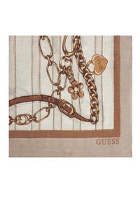 Guess Szal AW5351 VIS03 Beżowy. Kolor: beżowy. Materiał: wiskoza, materiał
