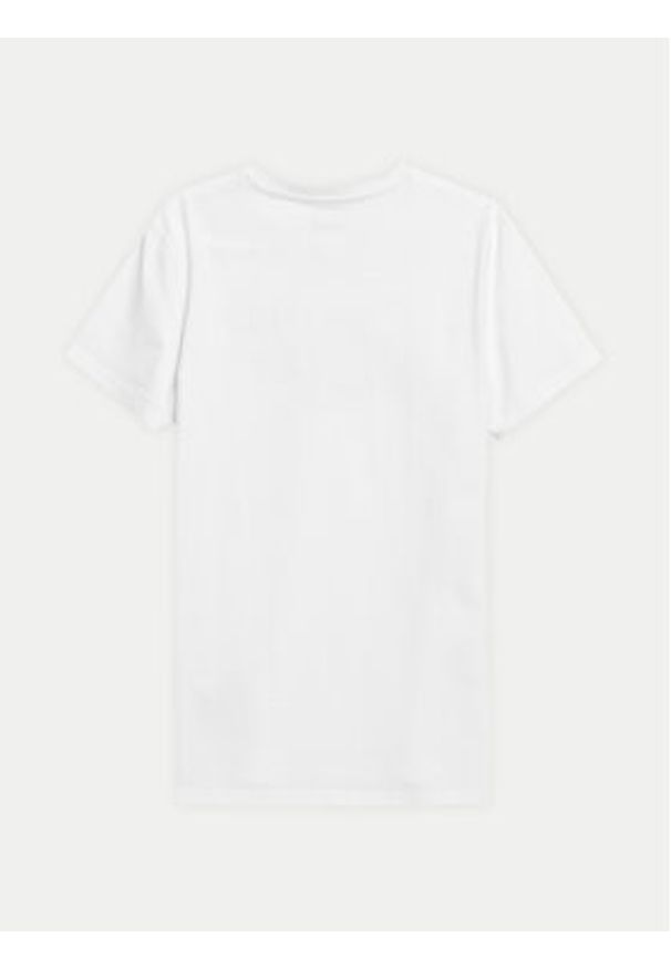 4f - 4F T-Shirt 4FWSS24TTSHM1155 Biały Regular Fit. Kolor: biały. Materiał: bawełna