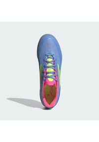 Adidas - Buty F50 League IN. Kolor: różowy, niebieski, wielokolorowy, żółty. Sport: piłka nożna