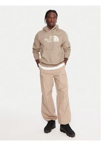 The North Face Bluza Drew Peak NF0A89EM Beżowy Regular Fit. Kolor: beżowy. Materiał: bawełna #3
