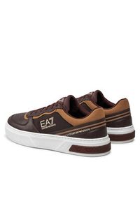 EA7 Emporio Armani Sneakersy X8X173 XK374 U023 Brązowy. Kolor: brązowy. Materiał: skóra #4