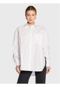 Remain Koszula Naja RM1540 Biały Oversize. Kolor: biały. Materiał: bawełna #1
