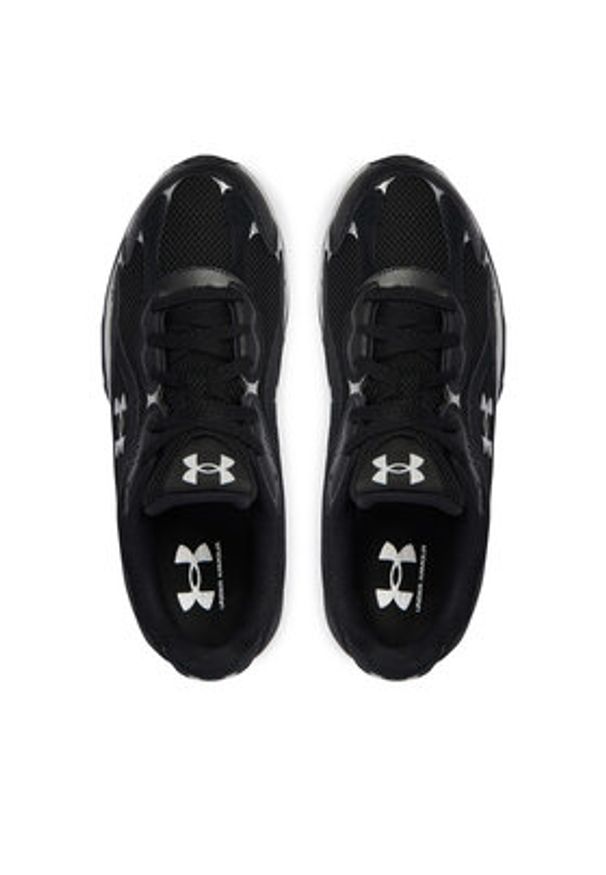 Under Armour Sneakersy UA Tech Runner 6011293 Czarny. Kolor: czarny. Materiał: skóra, zamsz