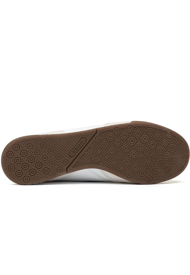Buty unisex New Balance URC42LA – białe. Okazja: na co dzień. Kolor: biały. Materiał: guma, skóra, materiał. Szerokość cholewki: normalna