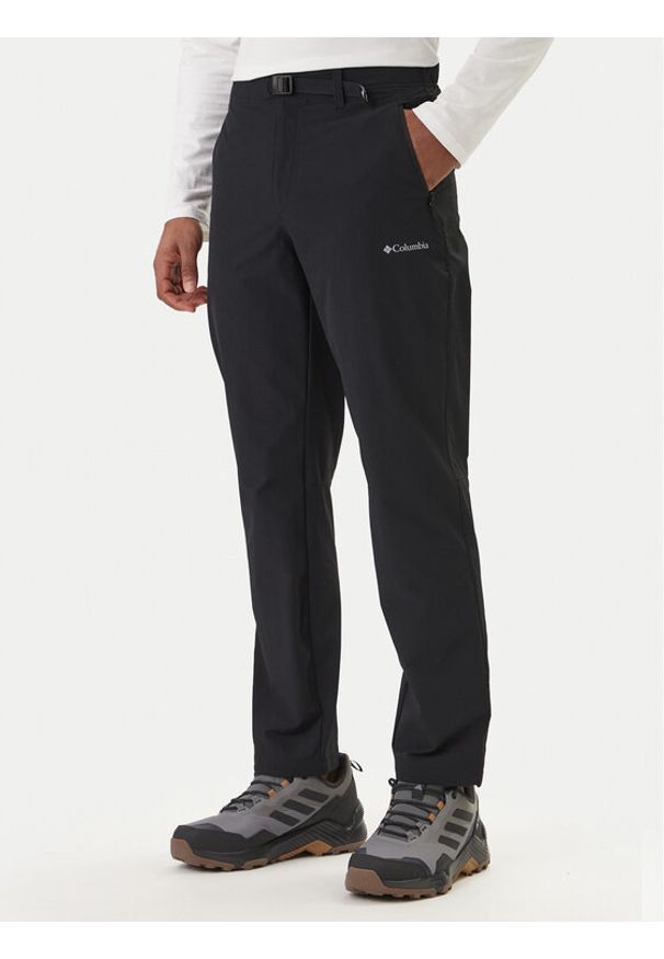columbia - Columbia Spodnie outdoor Essential Hike™ 2136921 Czarny Regular Fit. Kolor: czarny. Materiał: syntetyk. Sport: outdoor