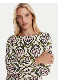 Weekend Max Mara Sukienka codzienna Rampur 2515621031 Zielony Regular Fit. Okazja: na co dzień. Kolor: zielony. Materiał: bawełna. Typ sukienki: proste. Styl: casual