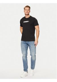 Karl Lagerfeld Jeans T-Shirt A1M17112 Czarny Slim Fit. Kolor: czarny. Materiał: bawełna, syntetyk #4