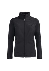 Kurtka softshell damska Vaude Cyclone Jacket VI. Kolor: czarny. Materiał: softshell. Sport: turystyka piesza