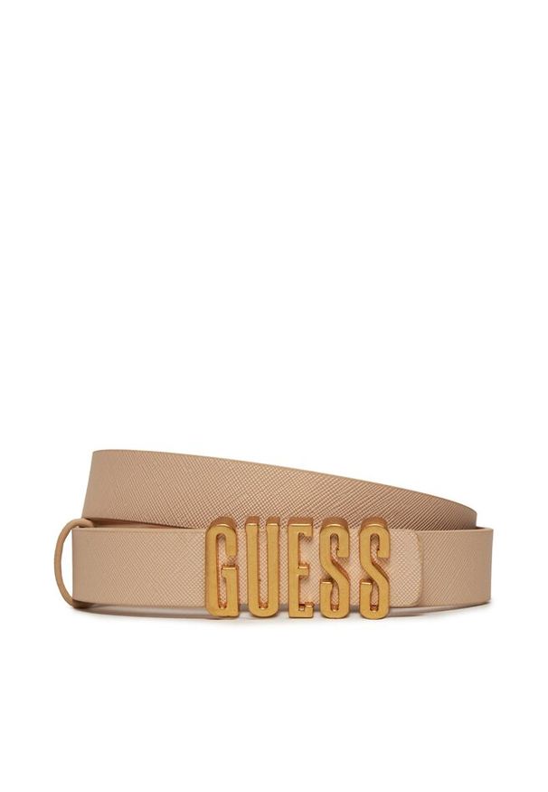 Pasek Damski Guess. Kolor: beżowy