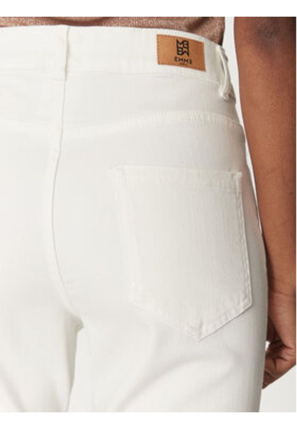 Marella Jeansy Mode 2515131141 Écru Flare Fit