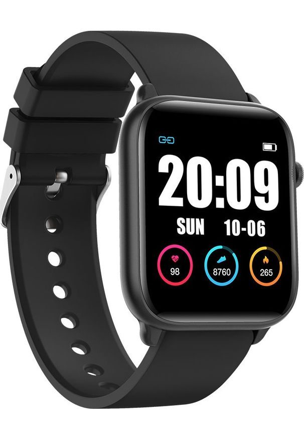 Smartwatch KingWear KW37 Pro Czarny (KW37). Rodzaj zegarka: smartwatch. Kolor: czarny