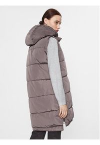 only - ONLY Bezrękawnik 15300259 Szary Regular Fit. Kolor: szary. Materiał: syntetyk. Długość rękawa: bez rękawów #4