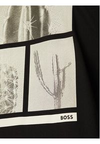 BOSS T-Shirt Te_Surfaceshort 50534925 Czarny Relaxed Fit. Kolor: czarny. Materiał: bawełna #2