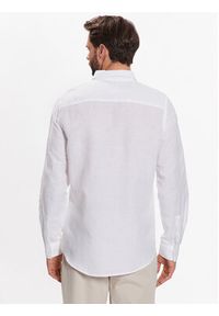Calvin Klein Koszula K10K108664 Biały Regular Fit. Kolor: biały. Materiał: bawełna