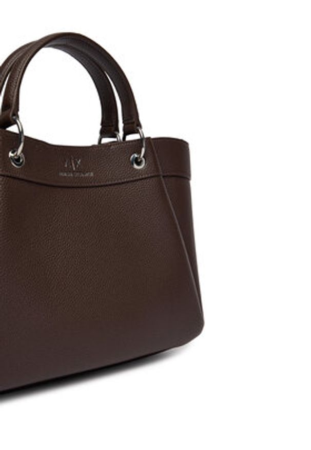 Armani Exchange Torebka 942911 CC783 U6018 Beżowy. Kolor: beżowy. Materiał: skórzane