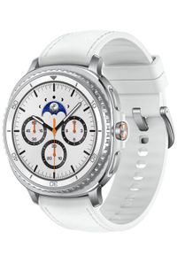 SAMSUNG - Samsung Galaxy Watch 8 Classic 47mm Biały (L500). Kolor: biały