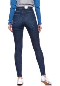 Wrangler - WRANGLER SUPER HIGH SKINNY BLUE SHADOW W27WFS15J. Stan: podwyższony #6