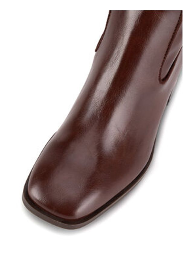 MEXX Botki MI001714643W Brązowy. Kolor: brązowy. Materiał: materiał