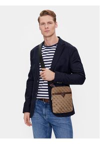 Guess Saszetka HMVZLJ P4123 Beżowy. Kolor: beżowy. Materiał: skóra #4