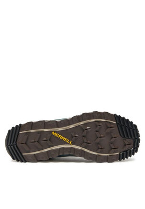 Merrell Trapery Wildwood Mid Ltr Wp J068031 Zielony. Kolor: zielony. Materiał: skóra, zamsz