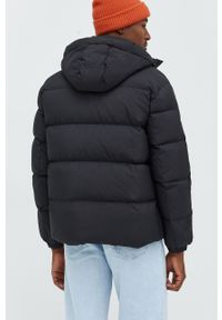 Tommy Jeans kurtka puchowa męska kolor czarny zimowa. Okazja: na co dzień. Kolor: czarny. Materiał: puch. Sezon: zima. Styl: casual #4