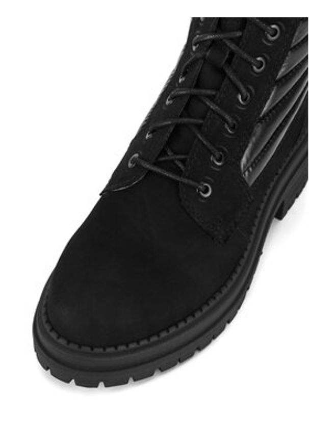 Sergio Bardi Trzewiki RST-E1057-02SB Czarny. Kolor: czarny. Materiał: skóra, nubuk