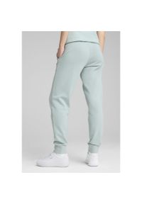 Puma - Damskie spodnie dresowe ESS ELEVATED PUMA Modern Mint Green. Kolor: zielony. Materiał: dresówka
