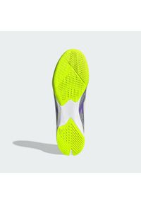 Adidas - Buty F50 League Indoor. Kolor: fioletowy, biały, wielokolorowy, żółty. Sport: piłka nożna