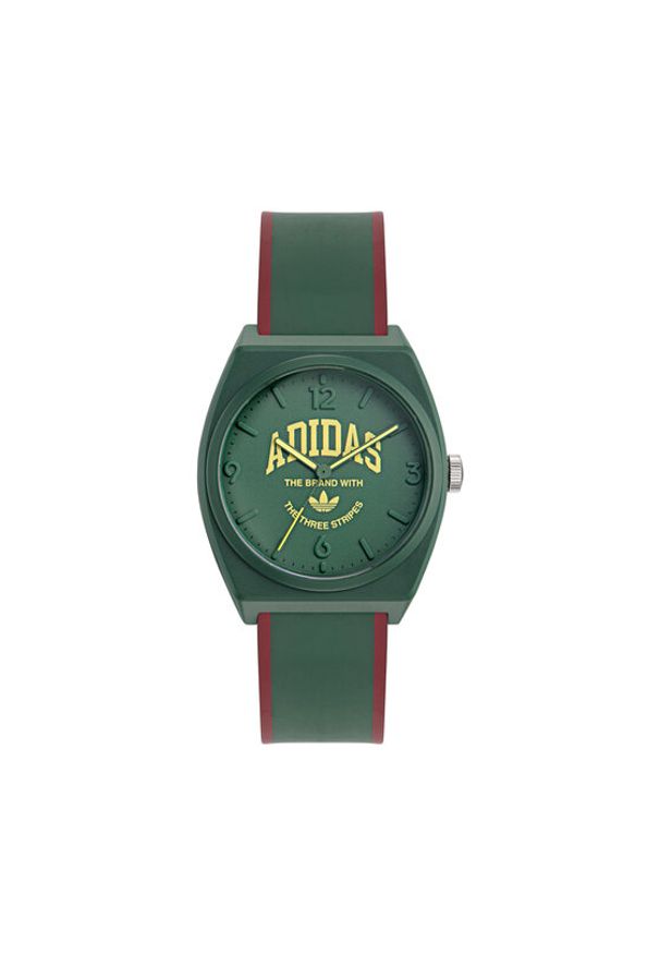 adidas Originals Zegarek Project Two Grfx AOST24073 Zielony. Kolor: zielony