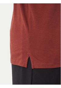 Calvin Klein Polo Supima LV04LB276G Brązowy Regular Fit. Typ kołnierza: polo. Kolor: brązowy. Materiał: bawełna #5