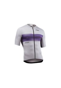 Koszulka rowerowa NORTHWAVE Force Evo Jersey. Kolor: fioletowy, wielokolorowy, szary. Materiał: jersey. Sport: kolarstwo