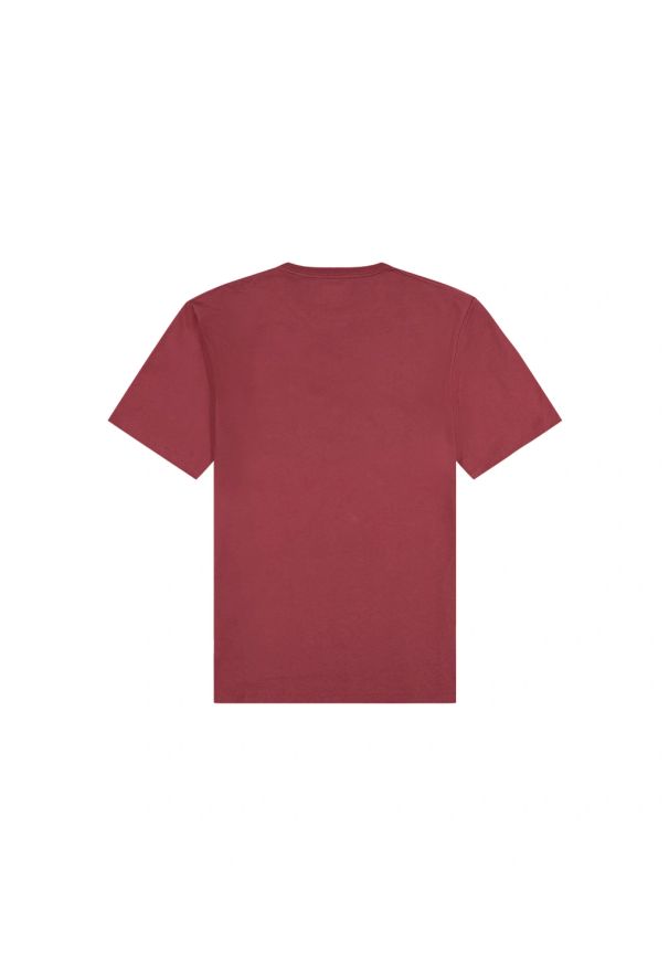Wrangler - MĘSKA KOSZULKA WRANGLER GRAPHIC TEE RUBY WINE 112371485