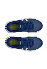 Buty do biegania damskie Under Armour. Zapięcie: sznurówki. Kolor: niebieski. Materiał: materiał. Szerokość cholewki: normalna. Sport: turystyka piesza
