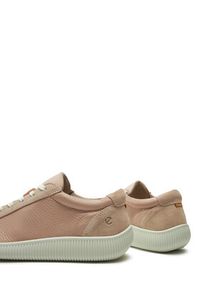 ecco - ECCO Sneakersy Soft Zero W 22025359071 Różowy. Kolor: różowy. Materiał: skóra