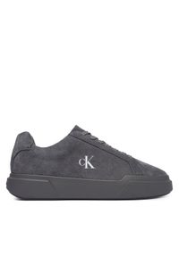 Calvin Klein Sneakersy Chunky Laceup Su YM0YM01453 Szary. Kolor: szary. Materiał: zamsz, skóra #1